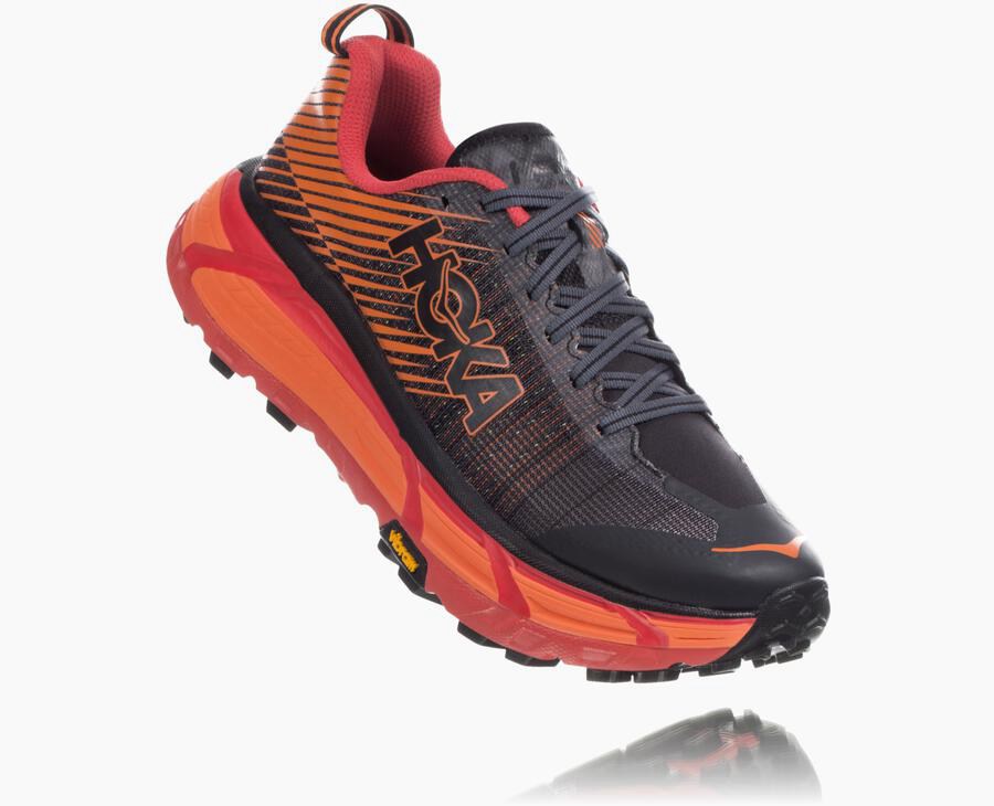 Dámske Trail Tenisky Hoka One One Lacno - Evo Mafate 2 - Čierne / Červené 45368-IARX